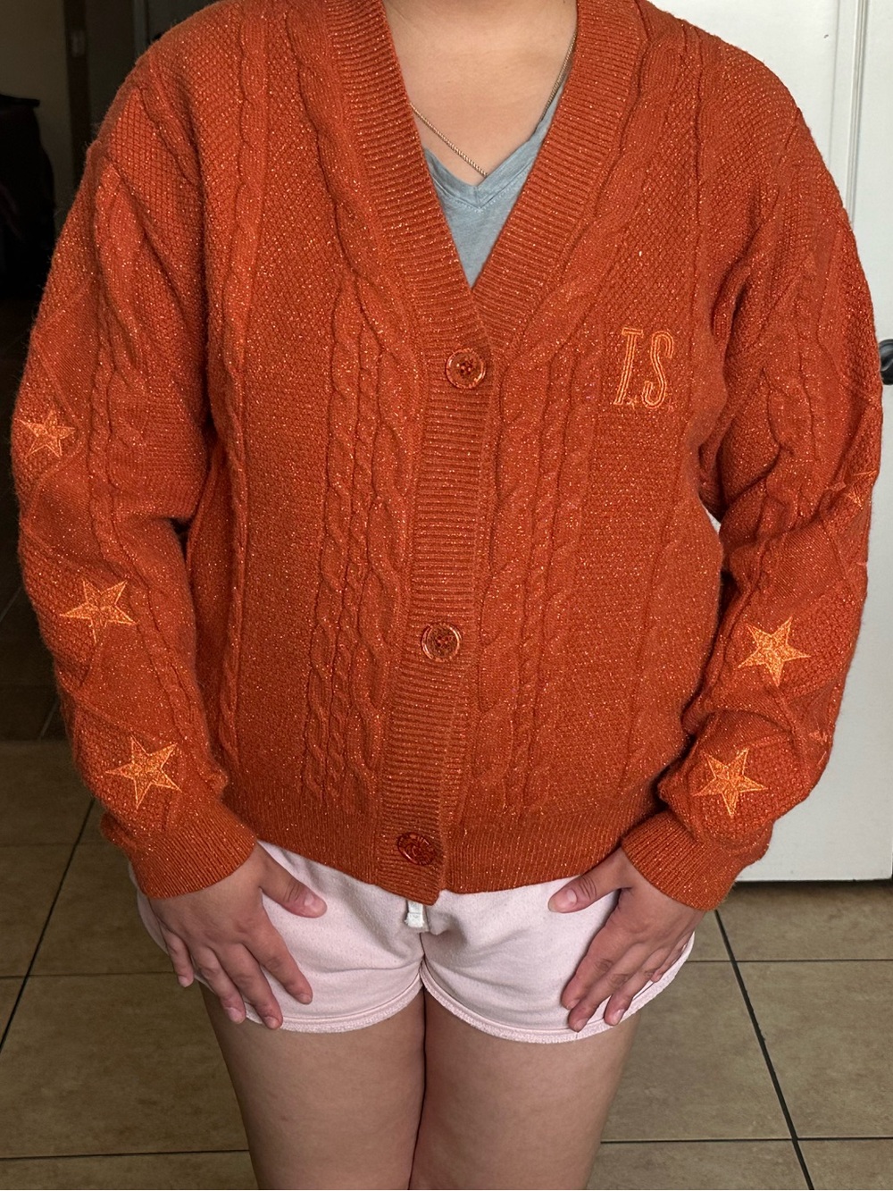 Taylor Swift The Life Of A Showgirl Cardigan Sweater Box Set With CD - Women's - Picture 8 of 10
